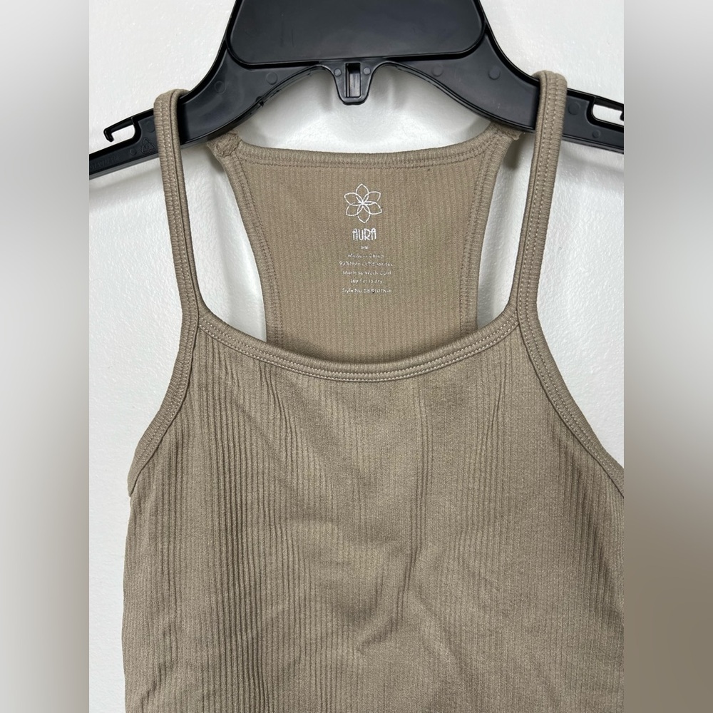 Aura Ribbed Racerback Bodysuit - Picture 2 of 7